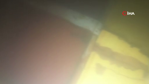 Batık gemiye dalış yapıldı mürettebat kamaraları görüntülendi - Sayfa 11