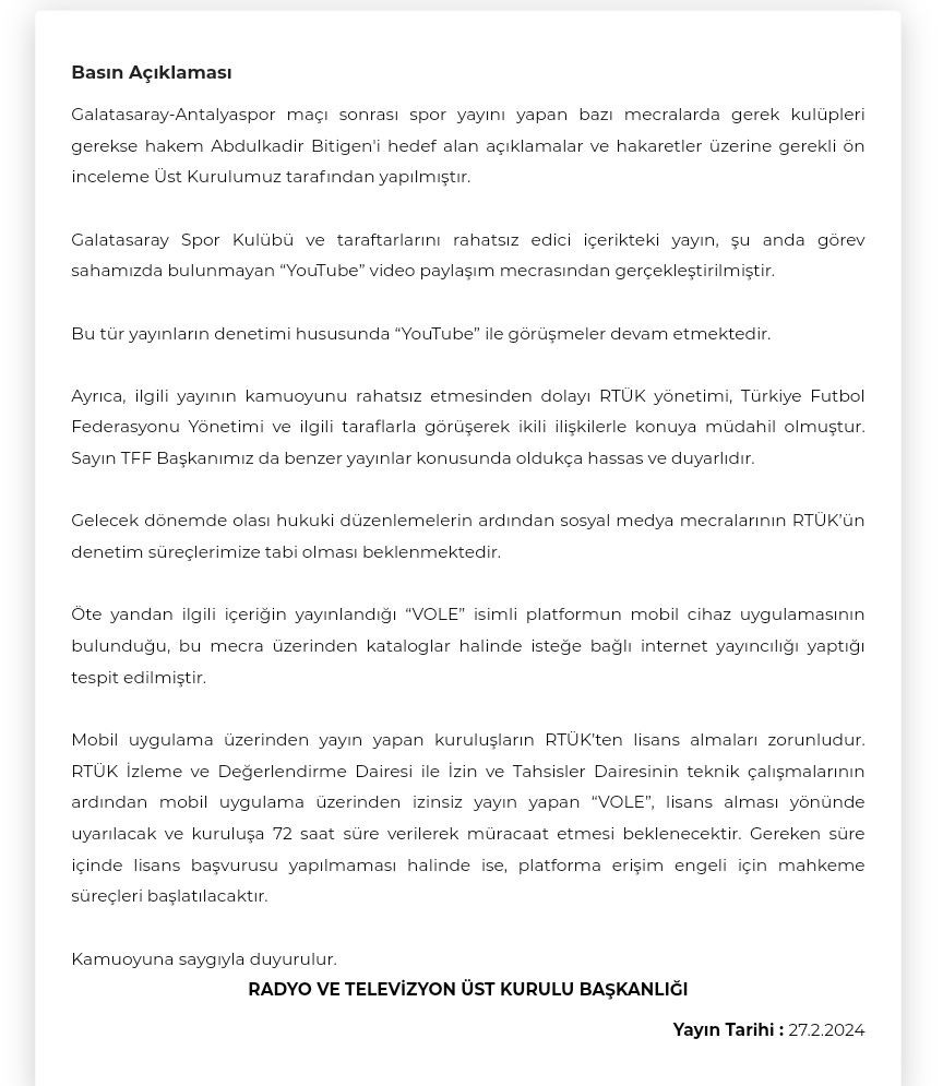 Serdar Ali Çelikler'in infial uyandıran sözleri sonrası RTÜK devreye girdi! Spor yayınları için gözdağı niteliğinde açıklama - Sayfa 8