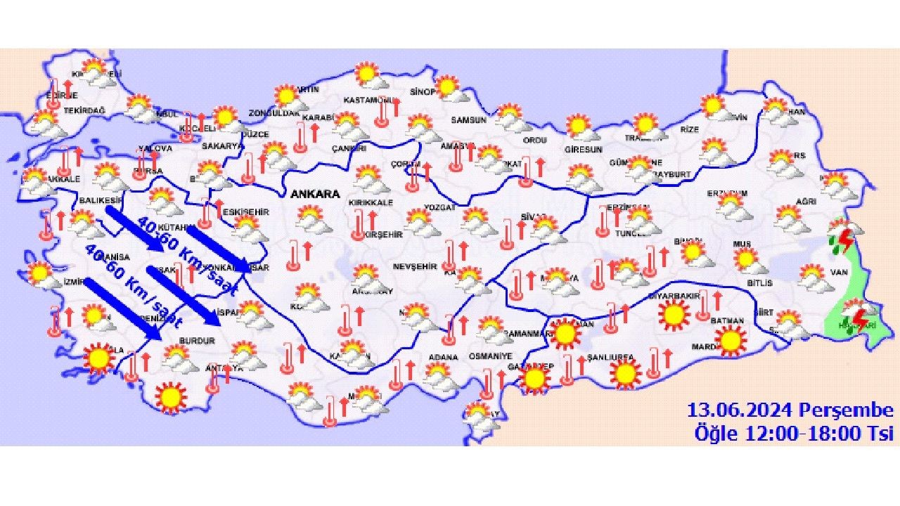 13 Haziran 2024 Perşembe Türkiye geneli hava durumu! İşte il il hava durumu... - Sayfa 3