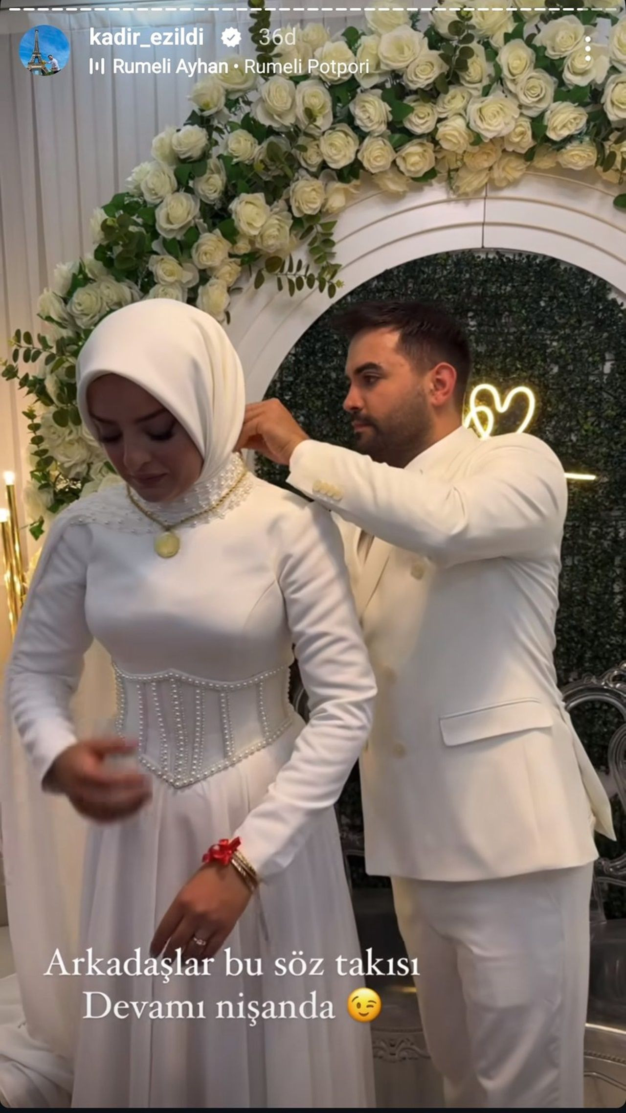 En Hamarat Benim'in sunucusu Kadir Ezildi, Gamze Türkmen ile sözlendi! İşte dilden dile dolaşan söz merasiminden kareler - Sayfa 6