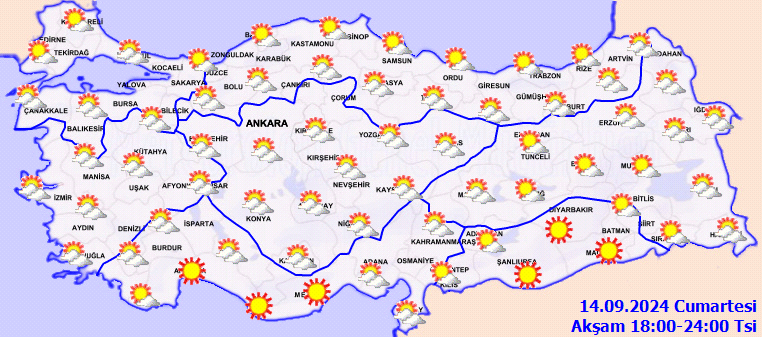 Yeni sıcak hava dalgası geliyor! Meteoroloji '4 derece birden artacak' diyerek duyurdu! İşte 14 Eylül Cumartesi Türkiye geneli hava durumu... - Sayfa 6