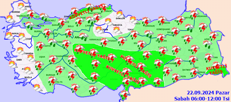 Meteoroloji'den saatli uyarı! Birçok il için sağanak yağış alarmı... - Sayfa 5