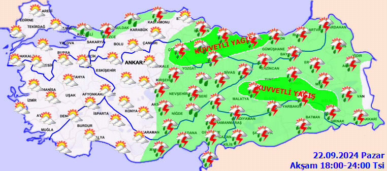 Meteoroloji'den saatli uyarı! Birçok il için sağanak yağış alarmı... - Sayfa 7