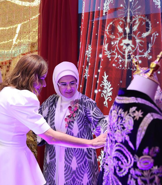 Emine Erdoğan Türk çeyiz geleneğini dünyaya tanıttı, dünya liderlerinin eşleri hayran kaldı - Sayfa 9