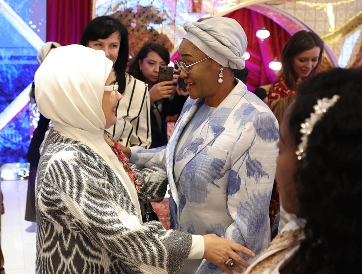 Emine Erdoğan Türk çeyiz geleneğini dünyaya tanıttı, dünya liderlerinin eşleri hayran kaldı - Sayfa 8