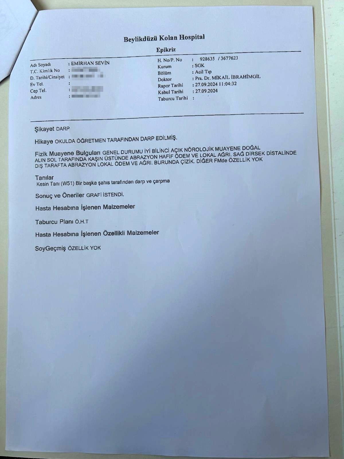 İstanbul'da öğretmen dehşeti! Öğrencisini demir çubukla dövüp annesini aradı! "Çok ağlıyor, okula gel" - Sayfa 7