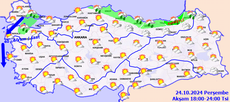 Meteoroloji'den saatli uyarı! İstanbul dahil çok sayıda ile sağanak geliyor... - Sayfa 6