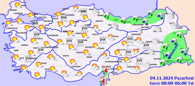Sıcaklıklar düşüyor, sağanak yağış karla beraber geliyor! İşte 3 Kasım Pazar hava durumu raporu... - Sayfa 7