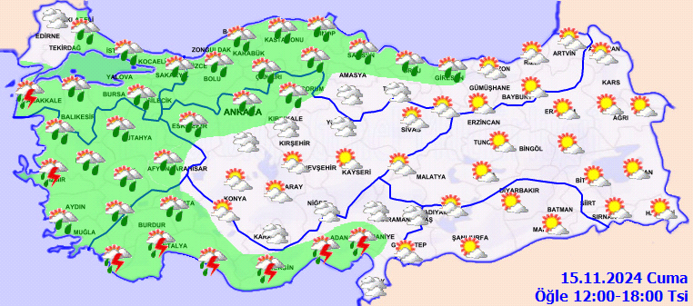 Meteoroloji'den 5 bölgeye sağanak uyarısı! 4 kentte şiddetli olacak... İşte 15 Kasım Cuma hava durumu... - Sayfa 5