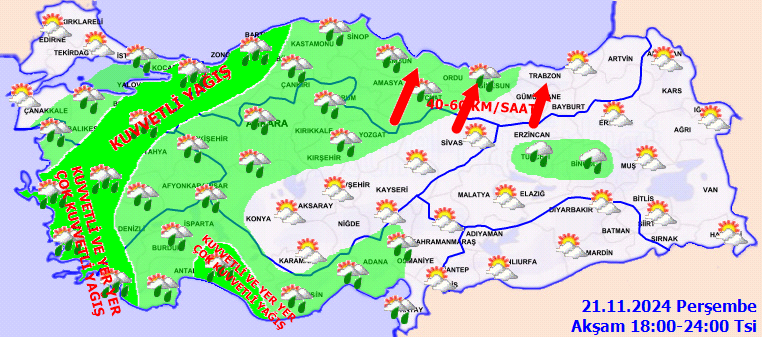 Hava daha da soğuyacak! Bugüne dikkat: Şiddetli fırtına ve sağanak geliyor! - Sayfa 6