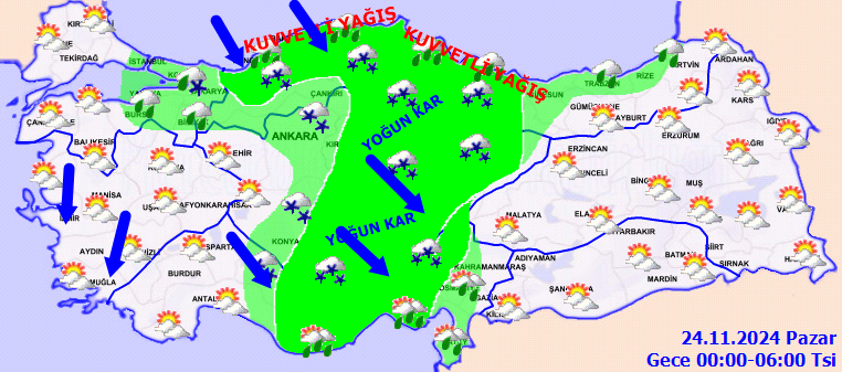 İstanbul'a bugün kar geliyor! Meteoroloji saat verip uyardı! İşte 23 Kasım Cumartesi Türkiye geneli hava durumu... - Sayfa 6