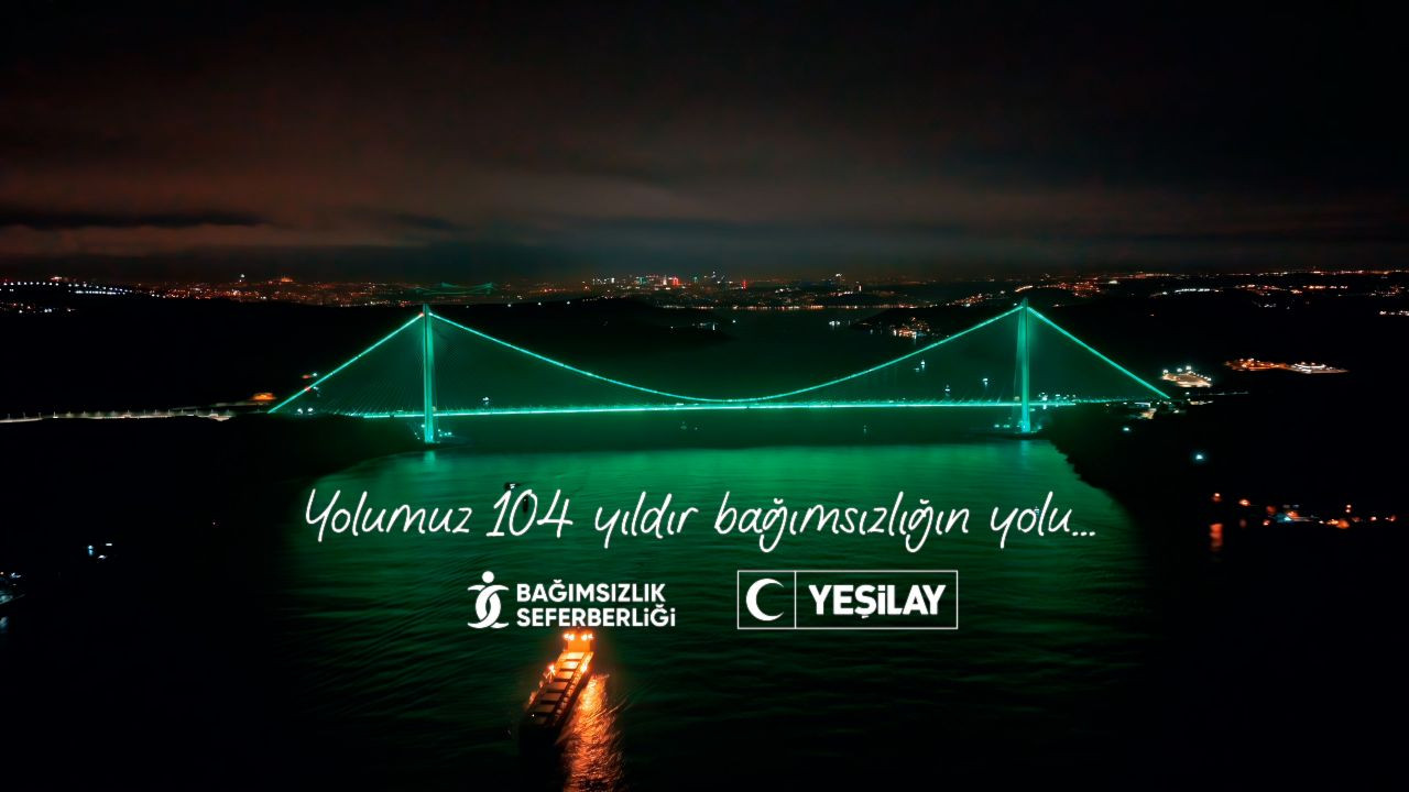 Bağımsızlık seferliği başladı: Yeşilay ve İçişleri Bakanlığı el ele verdi! İstanbul'daki 3 köprü yeşile boyandı - Sayfa 12