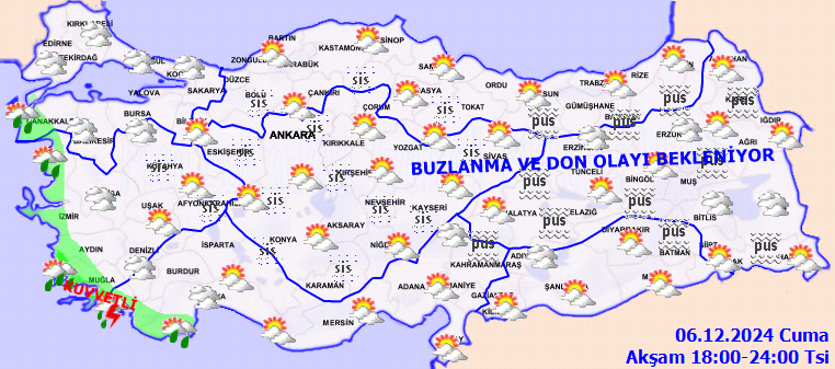 Meteorolojiden kuvvetli yağış, buzlanma ve don uyarısı! - Sayfa 4