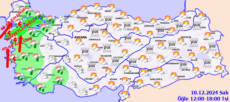 Meteoroloji'den Marmara dahil 3 bölge için sağanak uyarısı! Kuvvetli lodos etkili olacak... - Sayfa 5