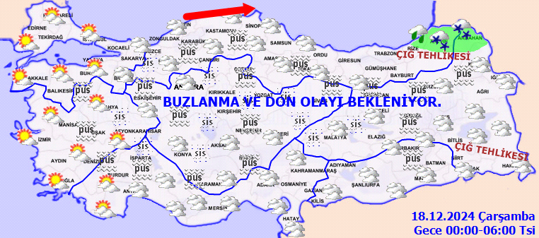 Karla karışık yağmur geliyor! Meteoroloji 'Buzlanma ve don olaylarına dikkat' diyerek o illeri açıkladı... İşte 17 Aralık Salı hava durumu tahminleri... - Sayfa 7