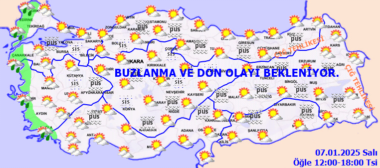 Sağanak yağış ile birlikte buzlanma ve don uyarısı! Meteoroloji İstanbul, Ankara, İzmir, Antalya, Edirne ve Çanakkale'yi uyardı... - Sayfa 5
