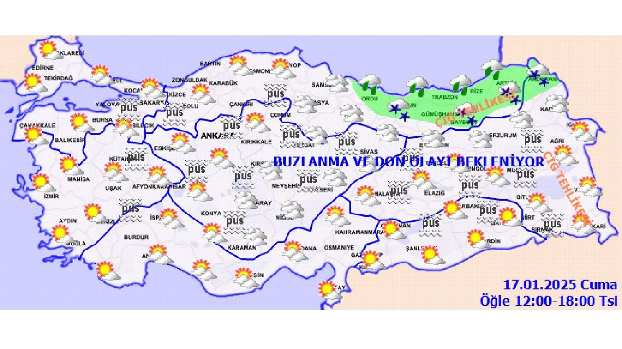 17 Ocak 2025 Cuma Türkiye geneli hava durumu! İşte Ankara, İstanbul, İzmir ve Bursa'da beklenen sıcaklıklar... - Sayfa 4