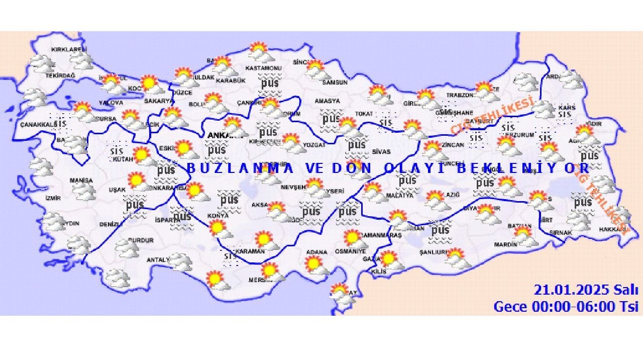 21 Ocak 2025 Türkiye geneli hava durumu raporu yayınlandı! İşte Ankara, İzmir, Bursa, İstanbul başta olmak üzere beklenen sıcaklıklar... - Sayfa 2