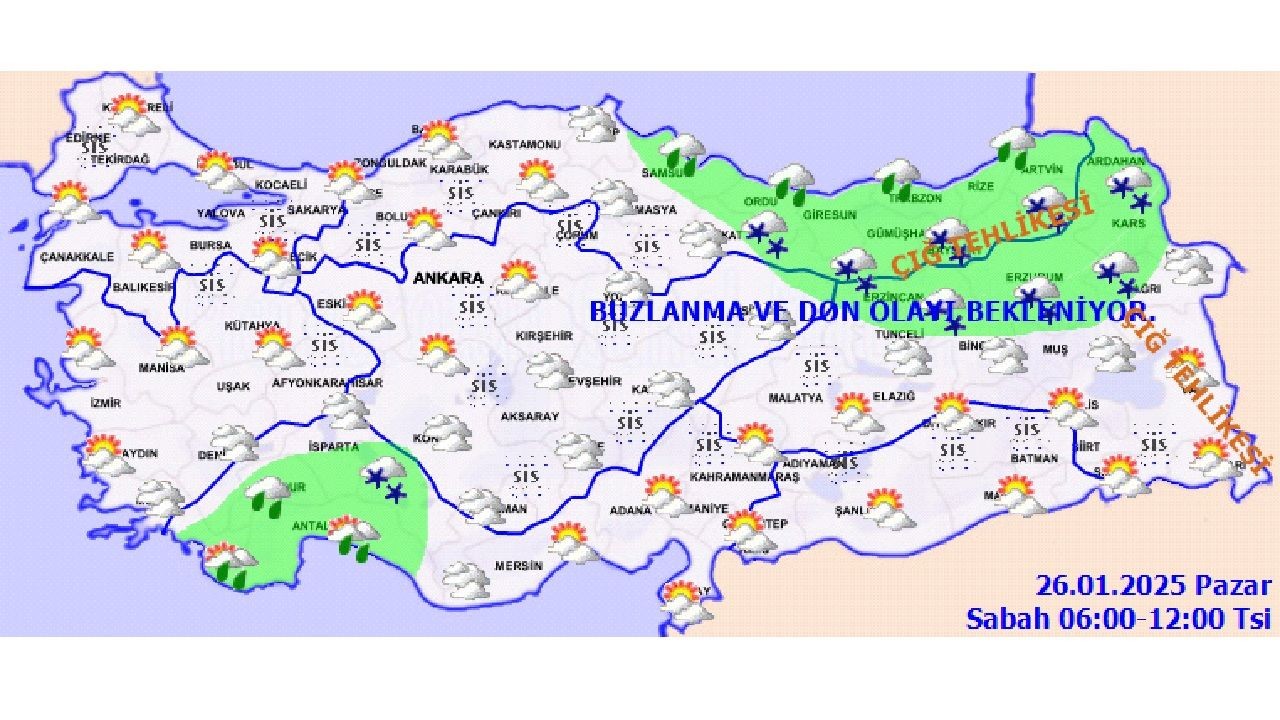 26 Ocak 2025 yurt genelinde hava sıcaklıkları artıyor! İşte Ankara, İzmir ve İstanbul başta olmak üzere beklenen hava durumu... - Sayfa 3