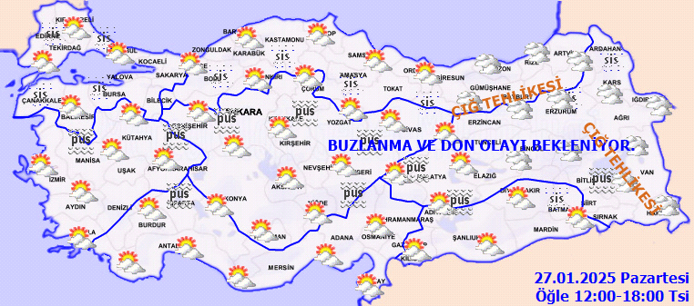Bu kez yağış yok! O bölgelerde yaşayanlar dikkat: Meteorolojiden sis, buzlanma ve don uyarısı - Sayfa 3