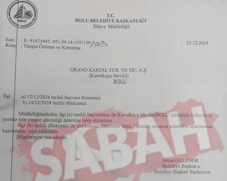 Grand Kartal Otel'de yangın göz göre göre geldi! Para harcamamak için itfaiye denetim raporunu iptal ettirdikleri ortaya çıkmıştı! O belgelere ulaşıldı - Sayfa 6