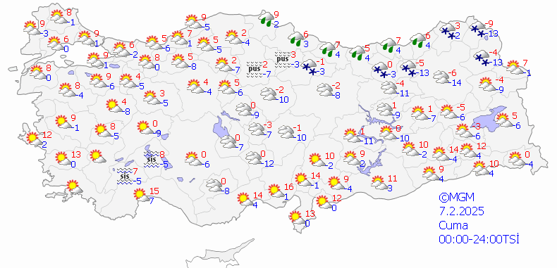 Sibirya soğukları geliyor! Kar fırtınası yaşanacak... Meteoroloji 5 günlük harita yayınladı! İstanbul için tarih verildi... - Sayfa 11