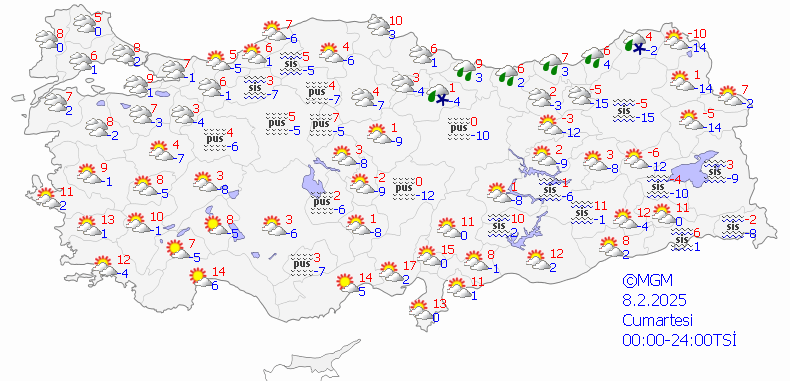 Sibirya soğukları giriş yaptı! Sıcaklıklar 10 derece düşüyor, kar ve sağanak geliyor! İşte 4 Şubat Salı hava durumu... - Sayfa 10