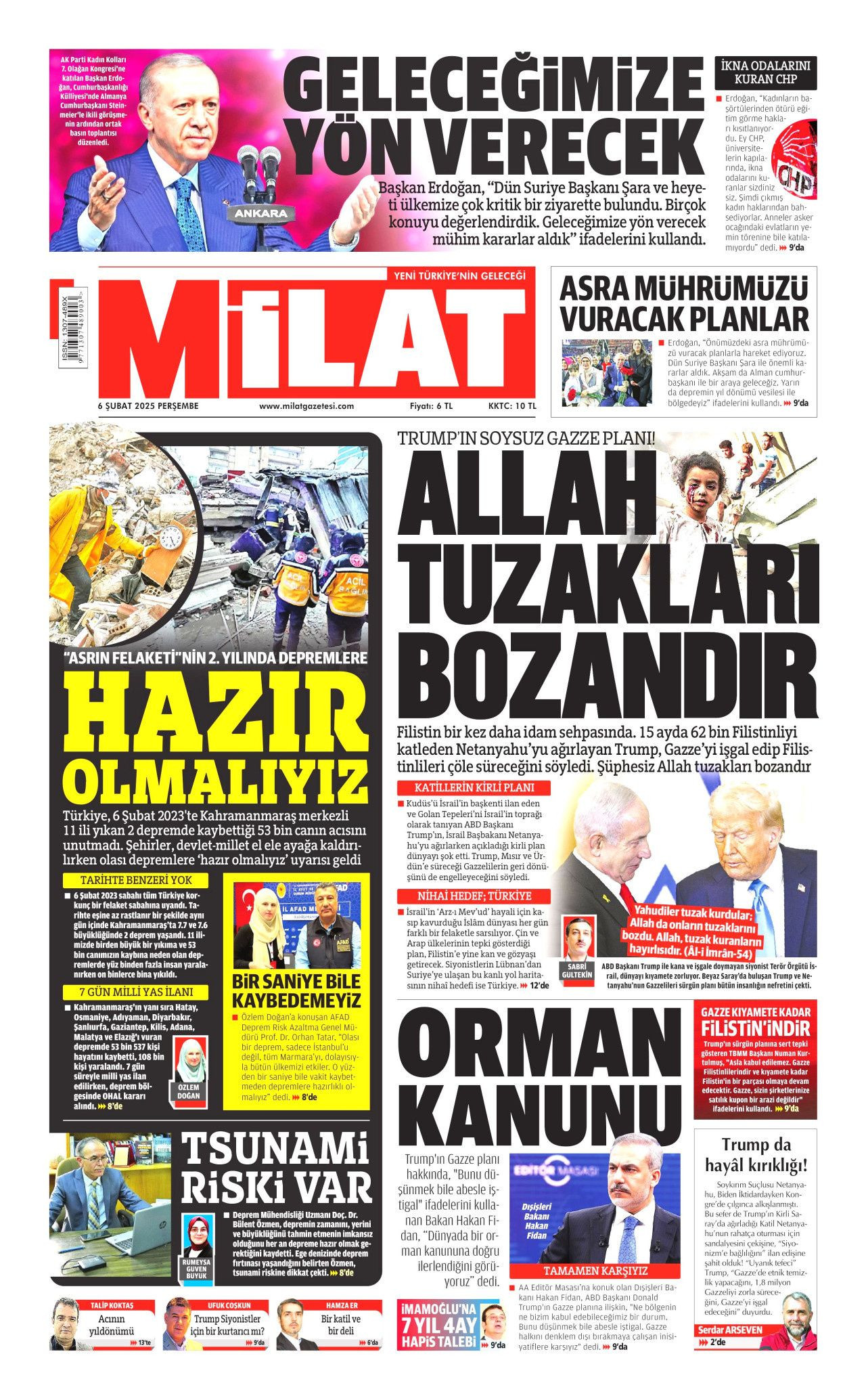 6 Şubat deprem felaketinin ikinci yılı! Acılar taze ama umut yeşeriyor! Devlet sözünü tuttu.... - Sayfa 18