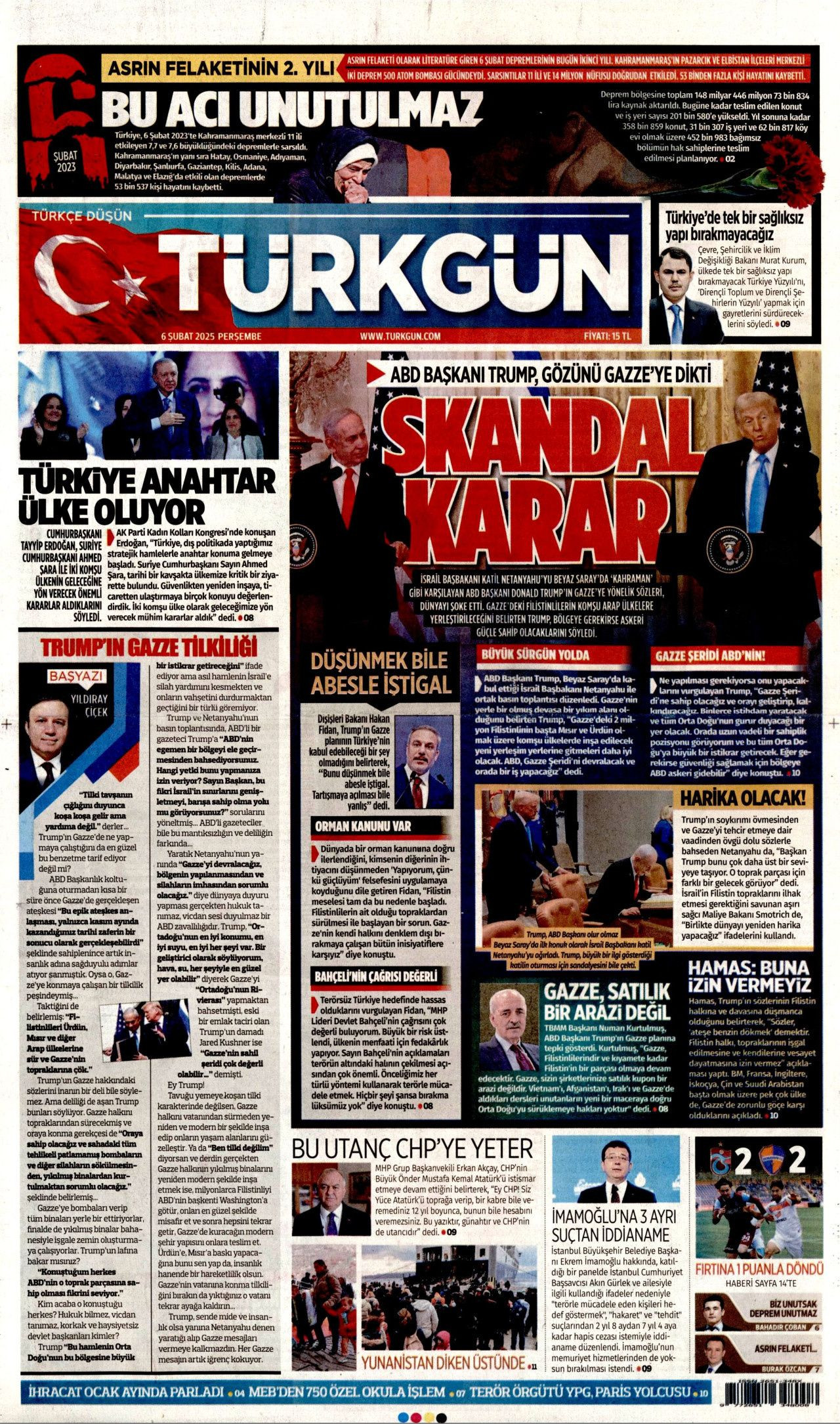 6 Şubat deprem felaketinin ikinci yılı! Acılar taze ama umut yeşeriyor! Devlet sözünü tuttu.... - Sayfa 13