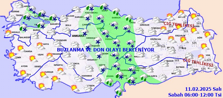İstanbul dahil 6 il için sarı alarm! Meteoroloji uyardı: Gün boyu karla karışık yağmur etkili olacak! 11 Şubat Salı hava durumu... - Sayfa 4