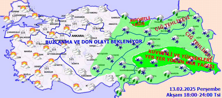 Kar İstanbul'u terk ediyor! Hava 4 derece birden ısınacak! İşte 13 Şubat Perşembe hava durumu tahminleri... - Sayfa 6