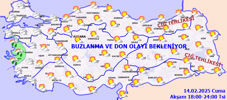 Havalar yeniden soğuyacak, kar yağışı geliyor! Meteoroloji 14 Şubat Cuma İstanbul, Ankara, İzmir, Antalya, Rize, Tekirdağ hava durumu tahminleri... - Sayfa 6