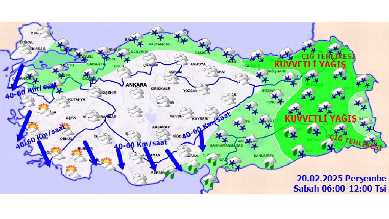 20 Şubat 2025 Perşembe yurt genelinde kar yağışına dikkat! İstanbul başta olmak üzere pek çok kente uyarı... - Sayfa 3