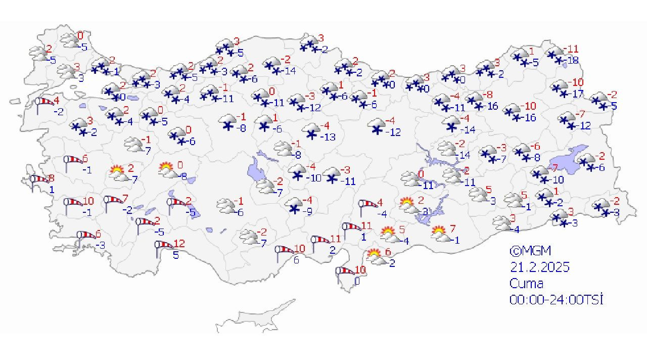 21 Şubat 2025 yurt geneli hava durumu tahminleri geldi! İstanbul başta olmak üzere yurdun kuzeyinde yağışa dikkat! - Sayfa 1