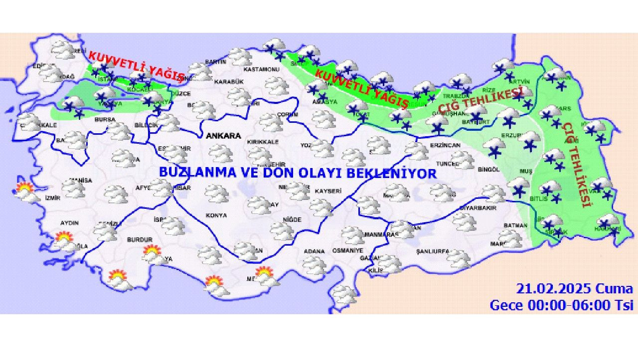 21 Şubat 2025 yurt geneli hava durumu tahminleri geldi! İstanbul başta olmak üzere yurdun kuzeyinde yağışa dikkat! - Sayfa 3