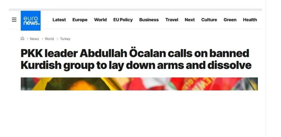 Dünya basını terör elebaşı Öcalan'ın PKK'ya silah bırakma çağrısını manşetlerine taşıdı - Sayfa 2