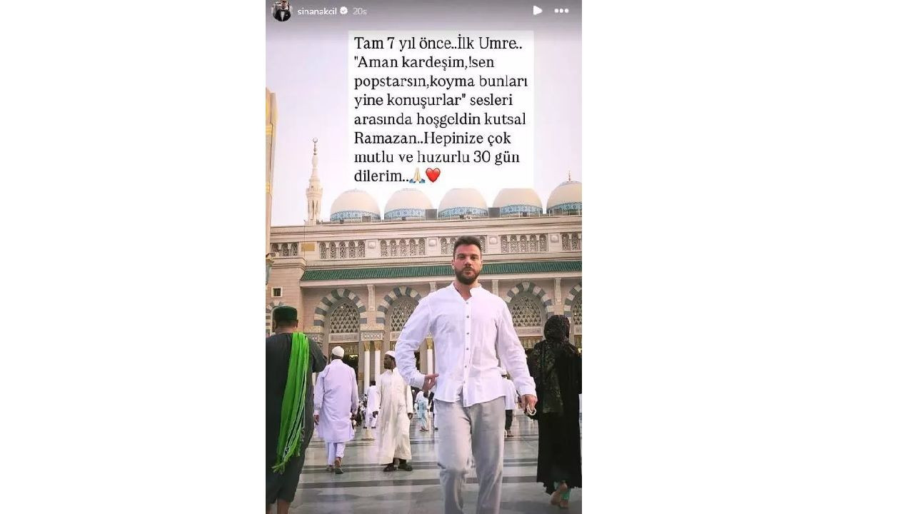Sinan Akçıl'dan Ramazan'a özel paylaşım: "Sen popstarsın, koyma bunları diyenlere inat!" - Sayfa 4