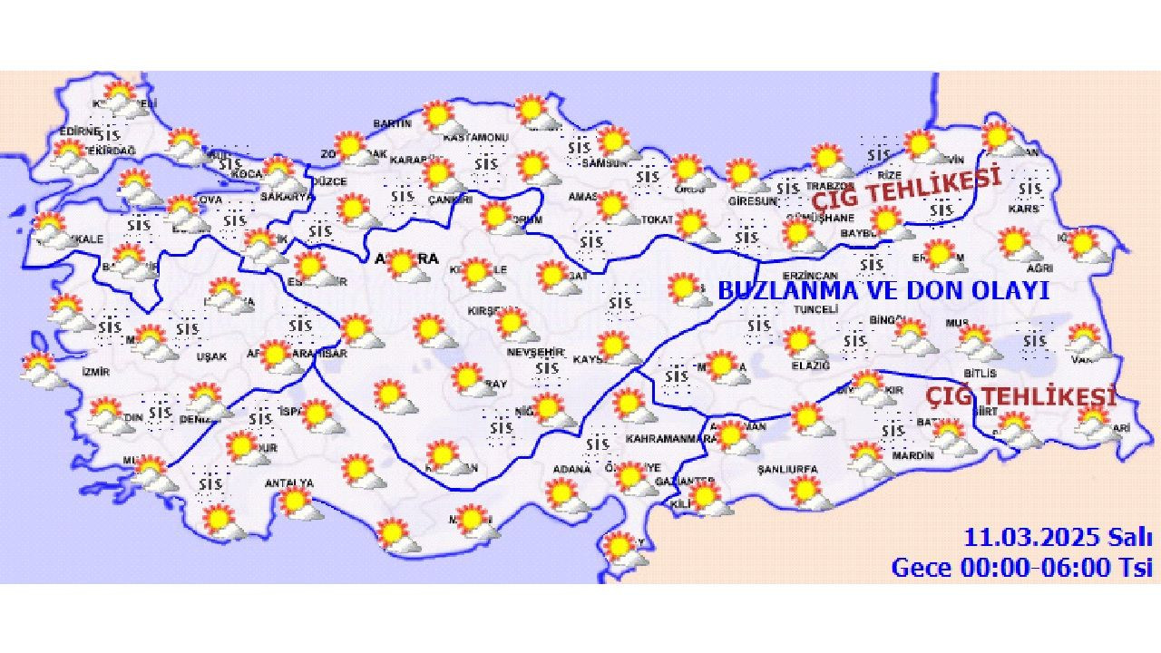 11 Mart 2025 Salı Yurt geneli hava durumu tahminleri geldi! İl il sıcaklıklar yükselmeye devam edecek... - Sayfa 2