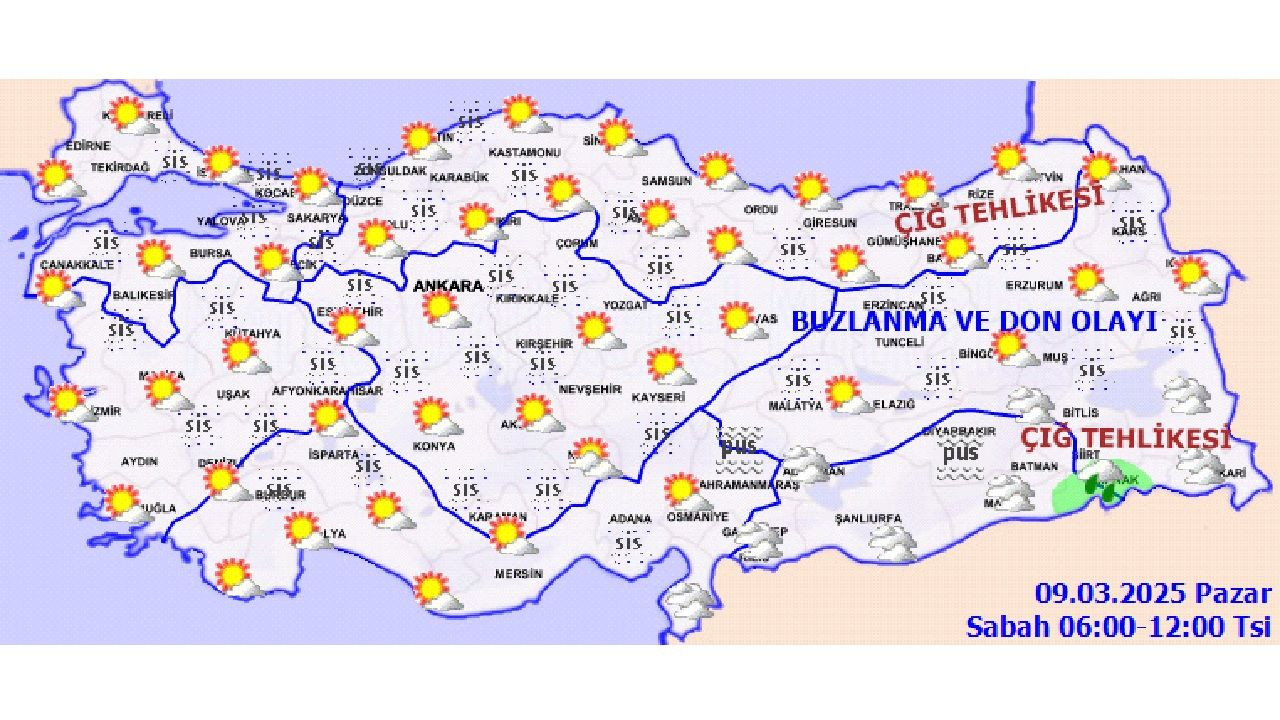 11 Mart 2025 Salı Yurt geneli hava durumu tahminleri geldi! İl il sıcaklıklar yükselmeye devam edecek... - Sayfa 4