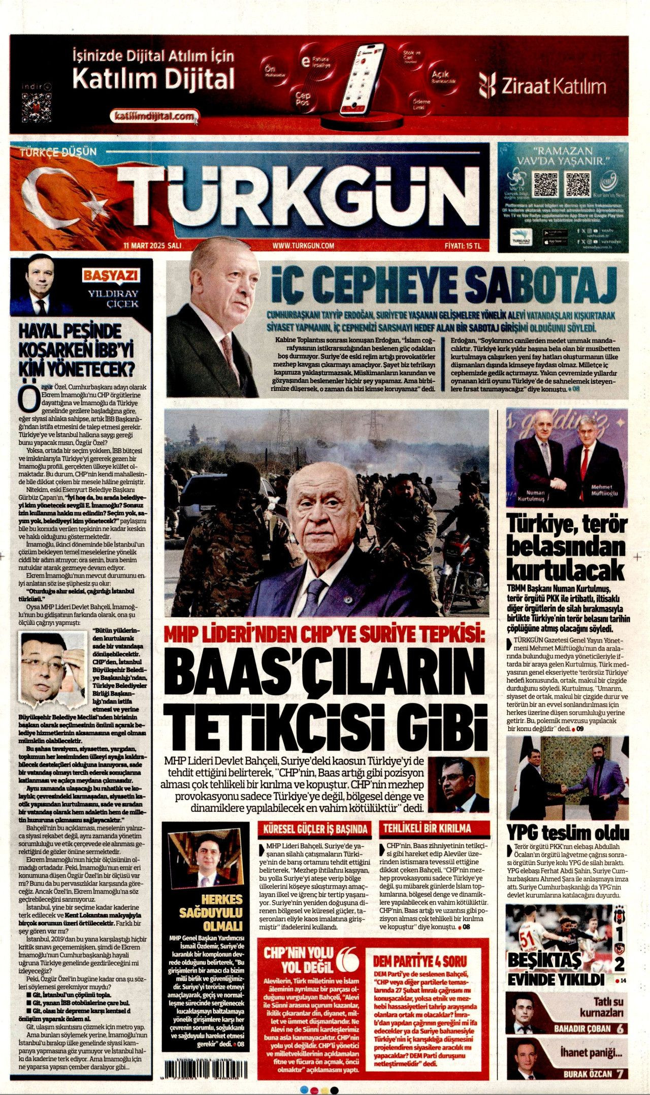 Suriye'de kritik imza atıldı! Takım elbiseli tasfiye manşetlerde - Sayfa 13