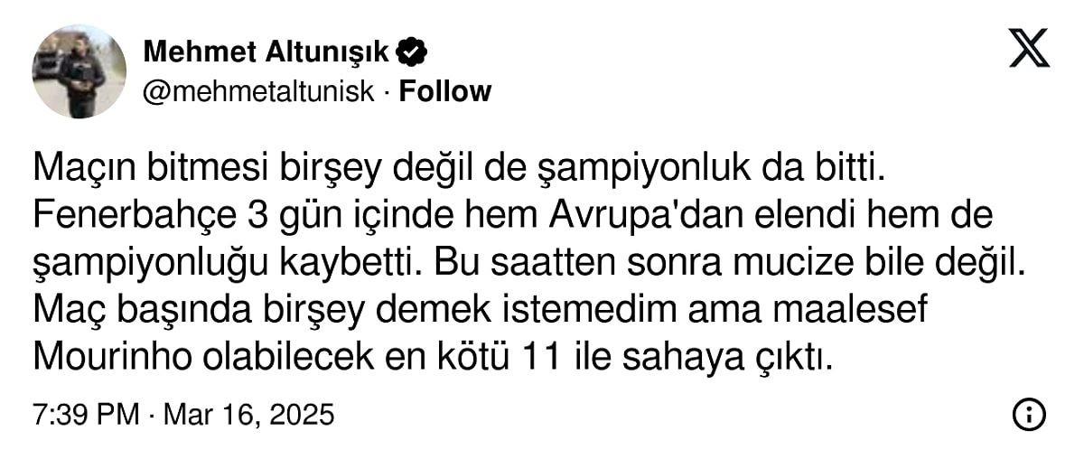 Fenerbahçe, Samsunspor'a takıldı, taraftarlar maç sonu çıldırdı: Jose Mourinho batak bile oynamasın! - Sayfa 4