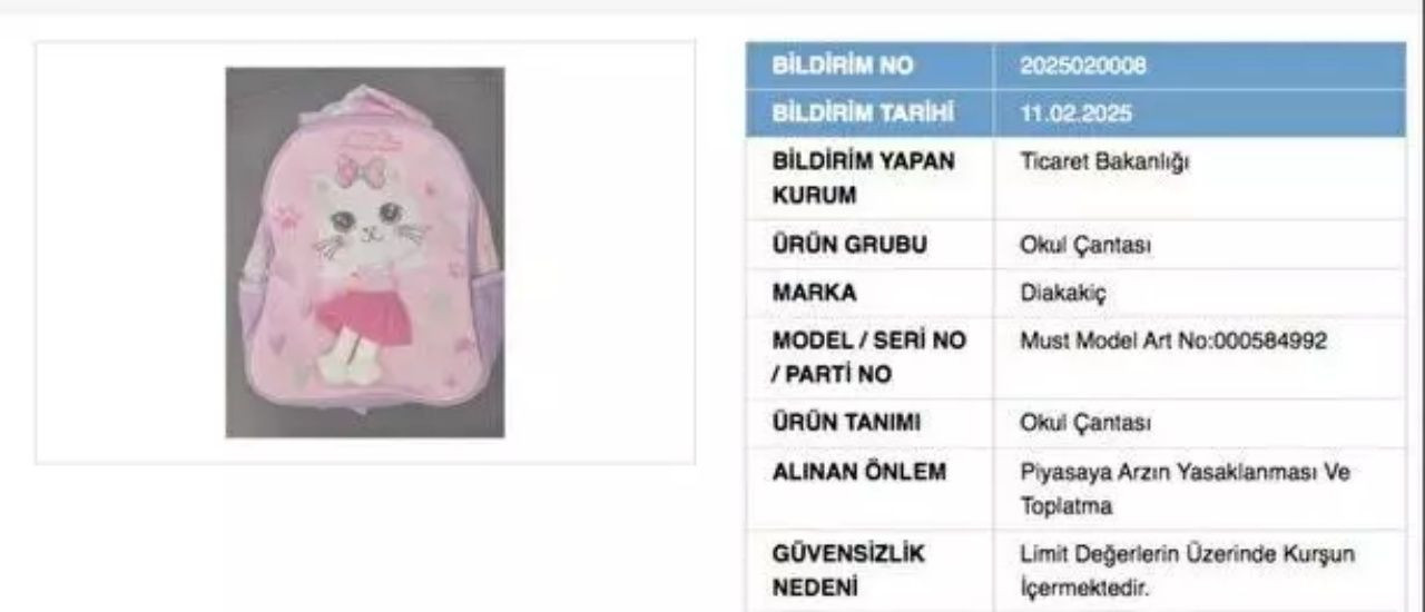 Çocuklar tehlikede! Ticaret Bakanlığı güvensiz ürünler listesini yeniledi - Sayfa 13