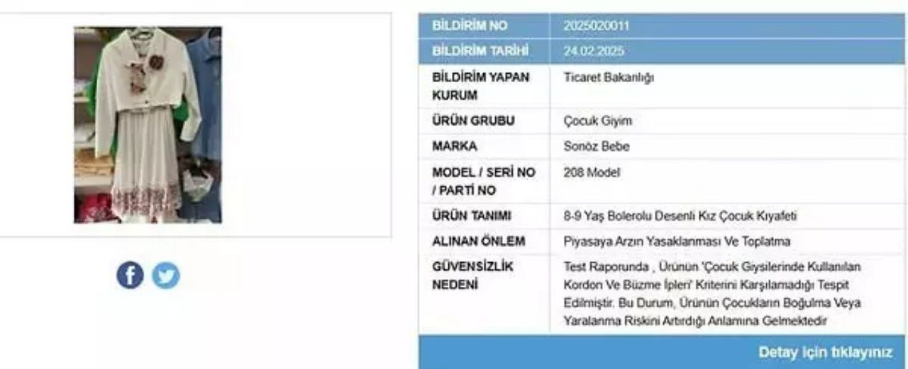 Çocuklar tehlikede! Ticaret Bakanlığı güvensiz ürünler listesini yeniledi - Sayfa 6