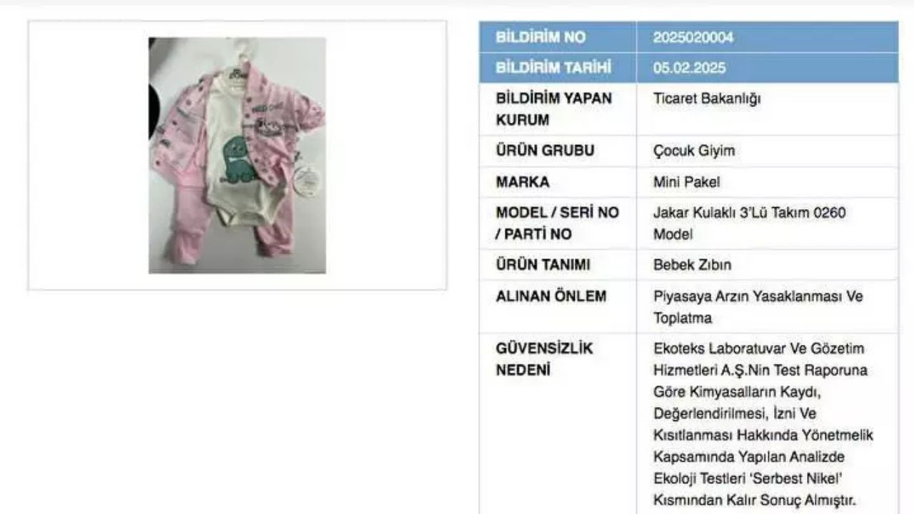 Çocuklar tehlikede! Ticaret Bakanlığı güvensiz ürünler listesini yeniledi - Sayfa 7