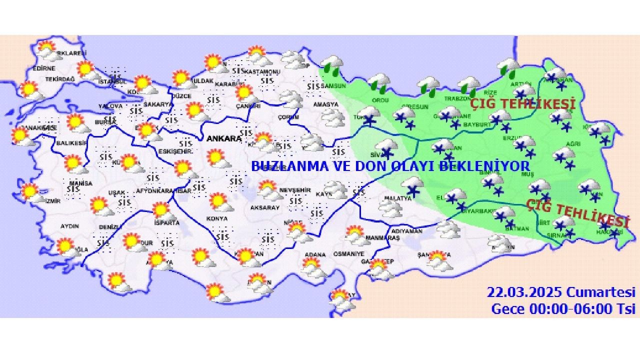 22 Mart 2025 Türkiye geneli hava durumu raporu yayınlandı! Yağış yurdu terk ediyor mu? - Sayfa 2