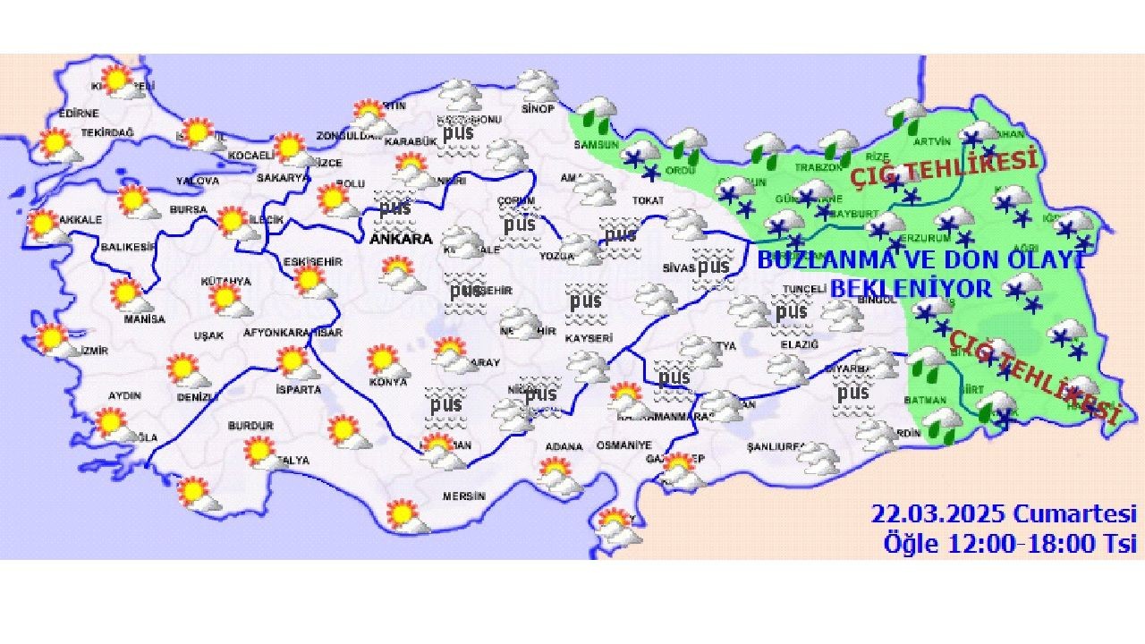 22 Mart 2025 Türkiye geneli hava durumu raporu yayınlandı! Yağış yurdu terk ediyor mu? - Sayfa 4