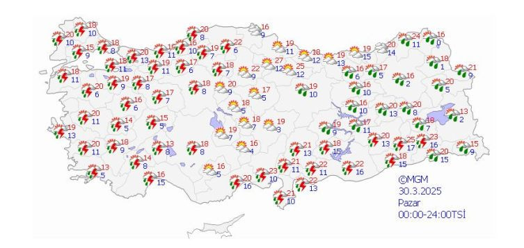Bayramda hava nasıl olacak? Meteorolojiden kötü haber geldi! Birçok ilde yağış bekleniyor - Sayfa 15