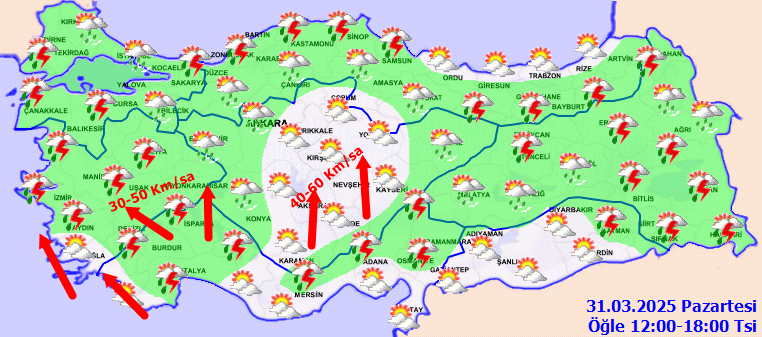 Meteoroloji uyarı üstüne uyarı verdi! Bol yağışlı bir güne hazırlıklı olun! İşte saat saat Türkiye geneli hava durumu.... - Sayfa 5