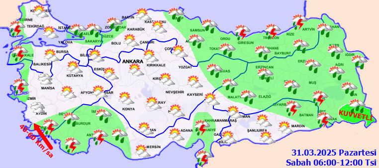 Meteoroloji uyarı üstüne uyarı verdi! Bol yağışlı bir güne hazırlıklı olun! İşte saat saat Türkiye geneli hava durumu.... - Sayfa 4