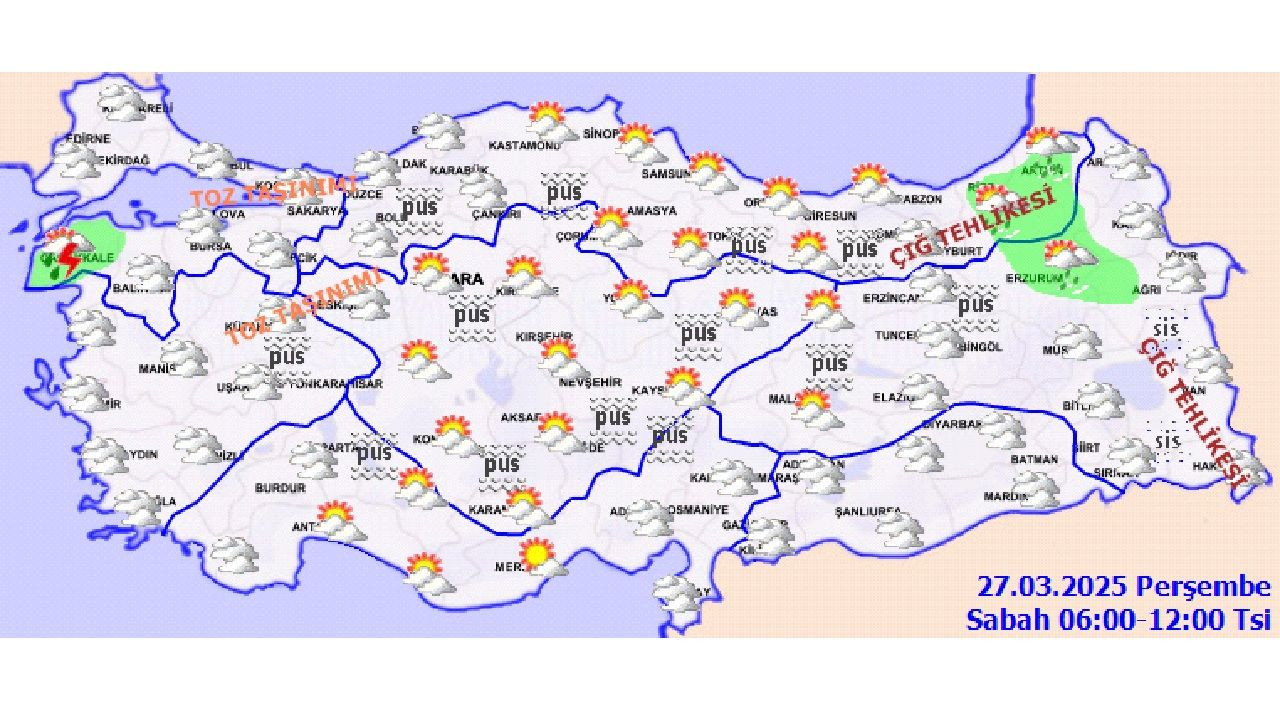 2 Nisan 2025 Çarşamba yurt geneli hava durumu! Kuvvetli yağışa dikkat! - Sayfa 3
